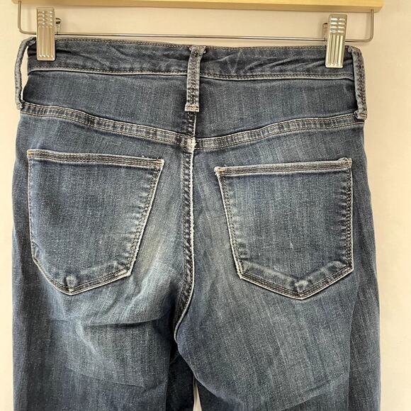 Universal Thread medium wash high rise skinny women's size 0 jeans casual pants - Picture 4 of 9